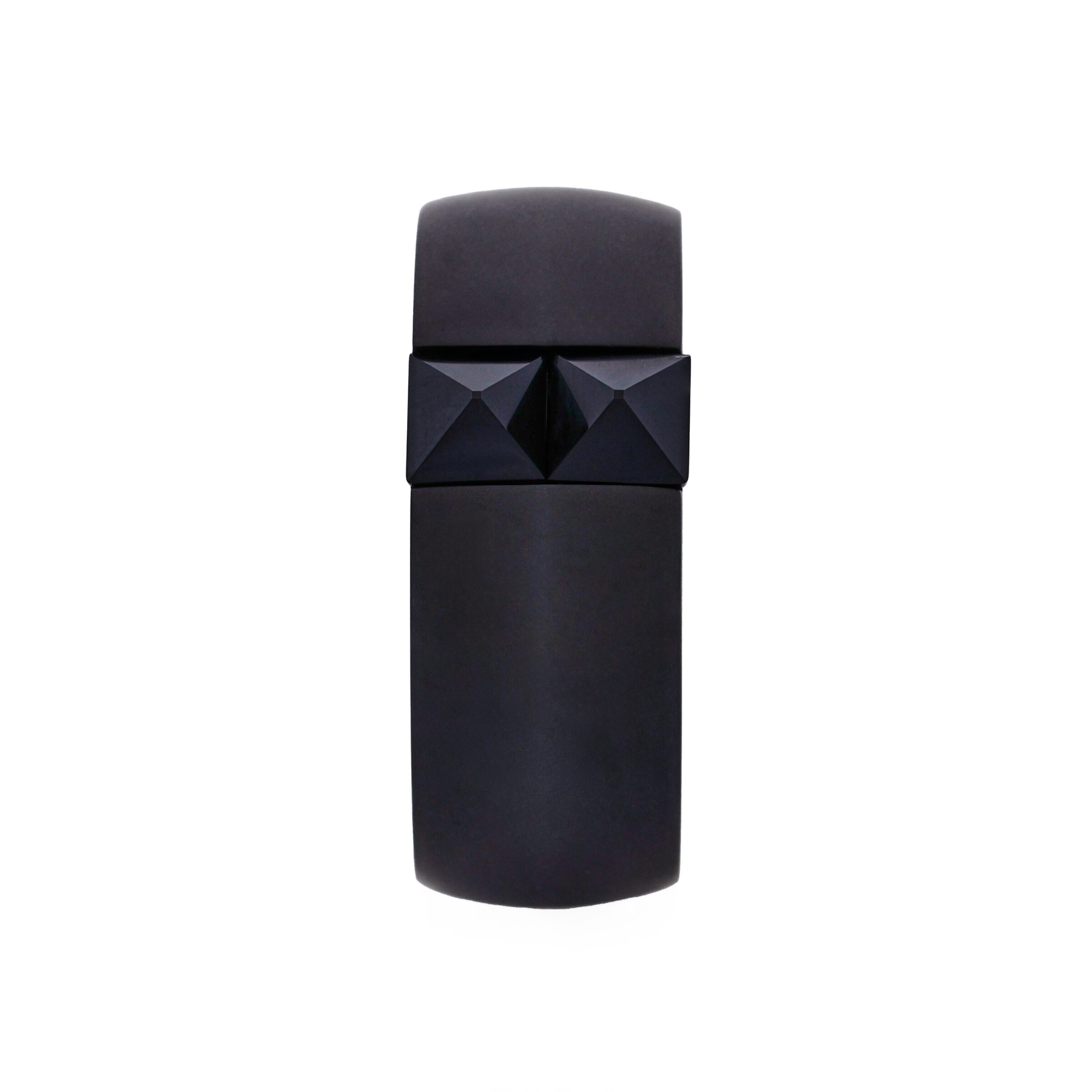 Black Cubic Zirconia on Brushed Black Ion Plated Stainless Steel Ring