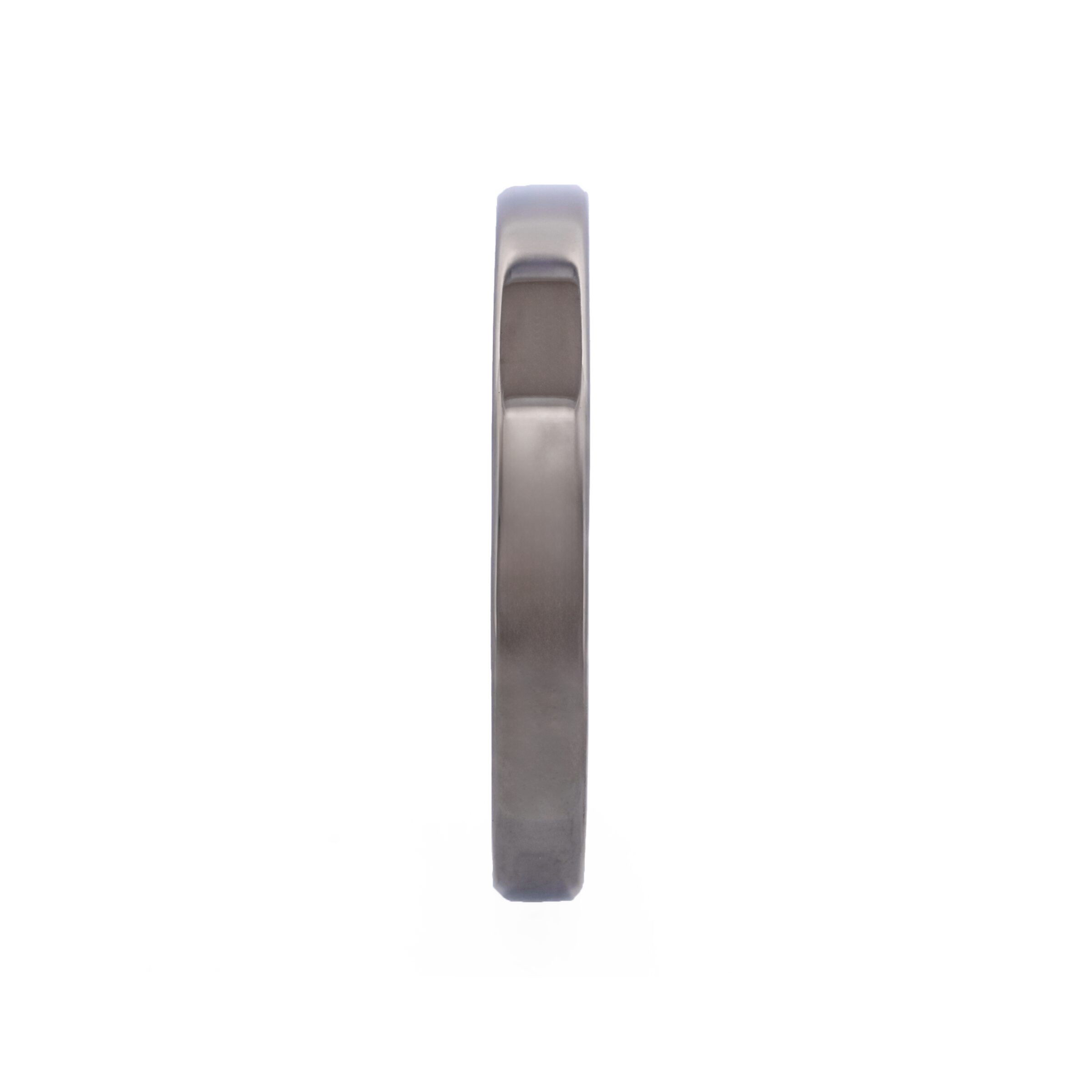 Sterling Silver/Gun Metal plated Ring