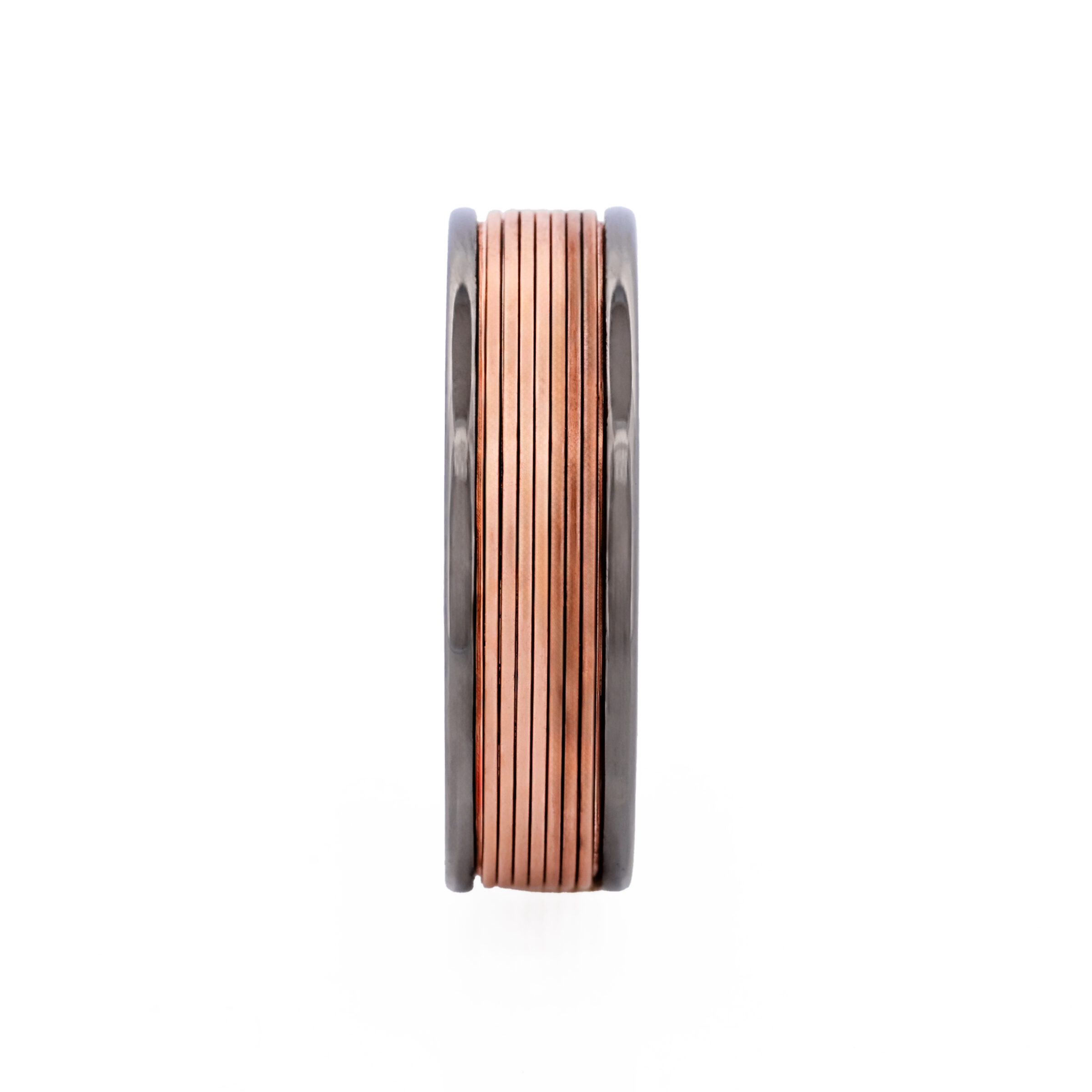 Rose Gold / Gun Plating Sterling Silver Ring