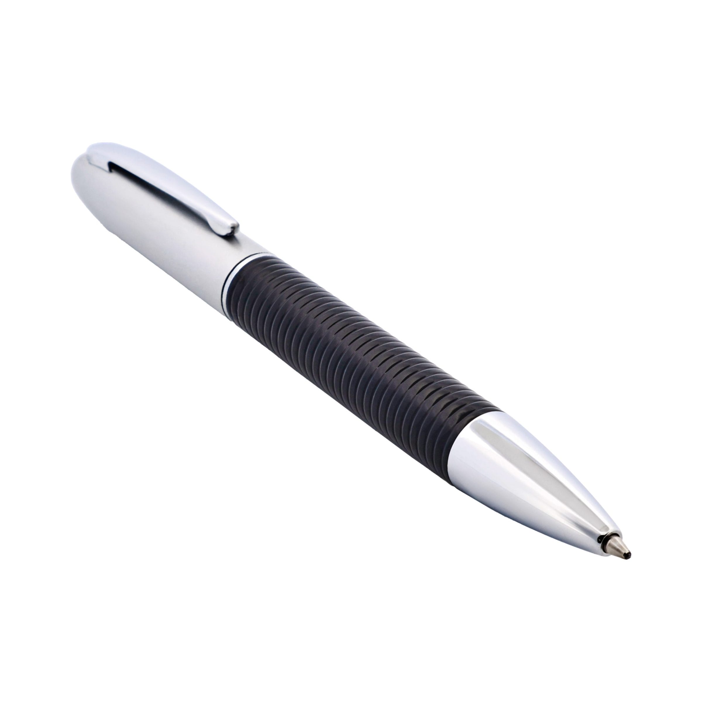 Cudworth Ballpoint Pen, Black Silver