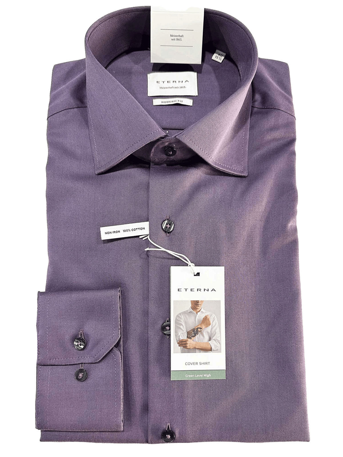 8816/98M  https://harrysformenswear.com.au/products/8816-98m  Eterna Shirts made with super fine cotton. ETERNA produces a wide range of high quality non-iron shirts and blouses. The extensive range includes: Comfort Fit , Modern Fit, Premium, Slim Fit and Super Slim Shirts. The ETERNA collection is based on 100 percent “ fine cotton”, a high-value and non-iron cotton. The fabric…