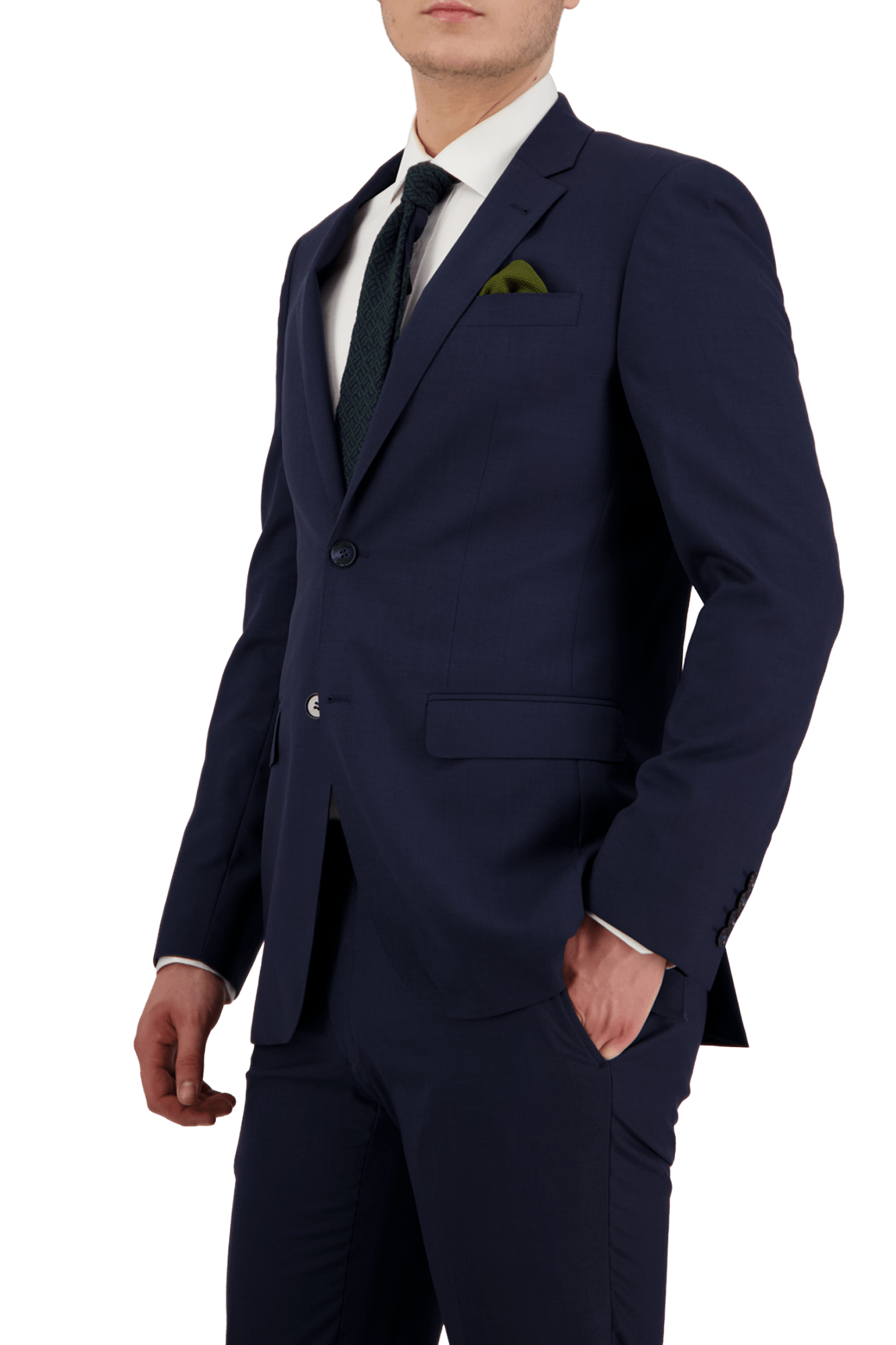 B7 - Navy Abram Jacket - Harrys for Menswear