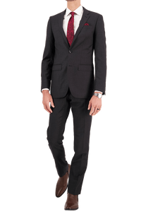 D5 - Charcoal Abram Jacket - Pure Wool - Harrys for Menswear
