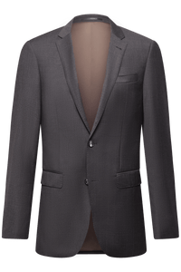 D5 - Charcoal Abram Jacket - Pure Wool - Harrys for Menswear