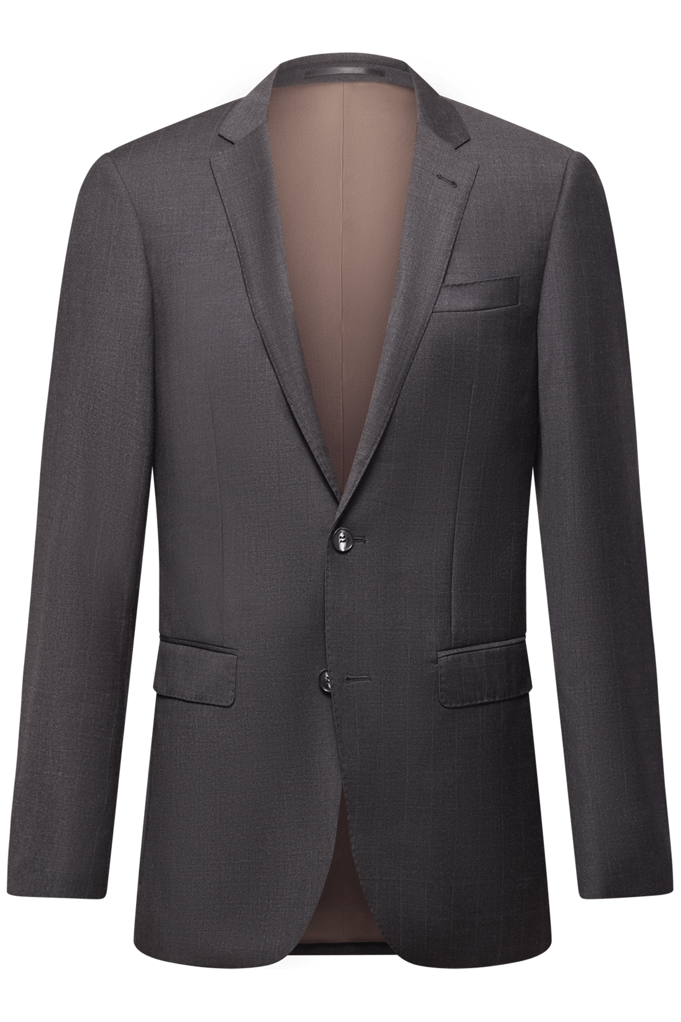 D5 - Charcoal Abram Jacket - Pure Wool - Harrys for Menswear