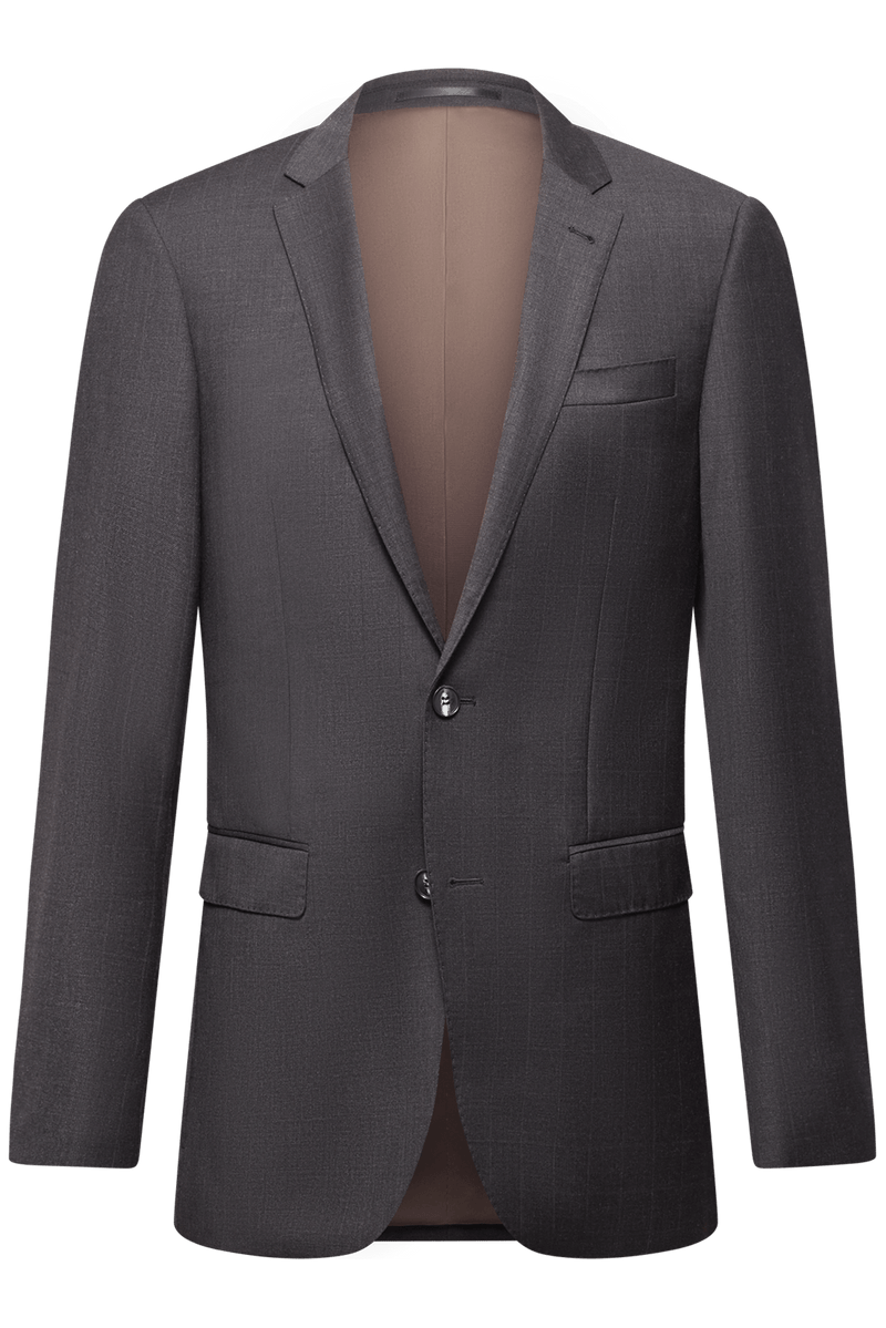 D5 - Charcoal Abram Jacket - Pure Wool - Harrys for Menswear