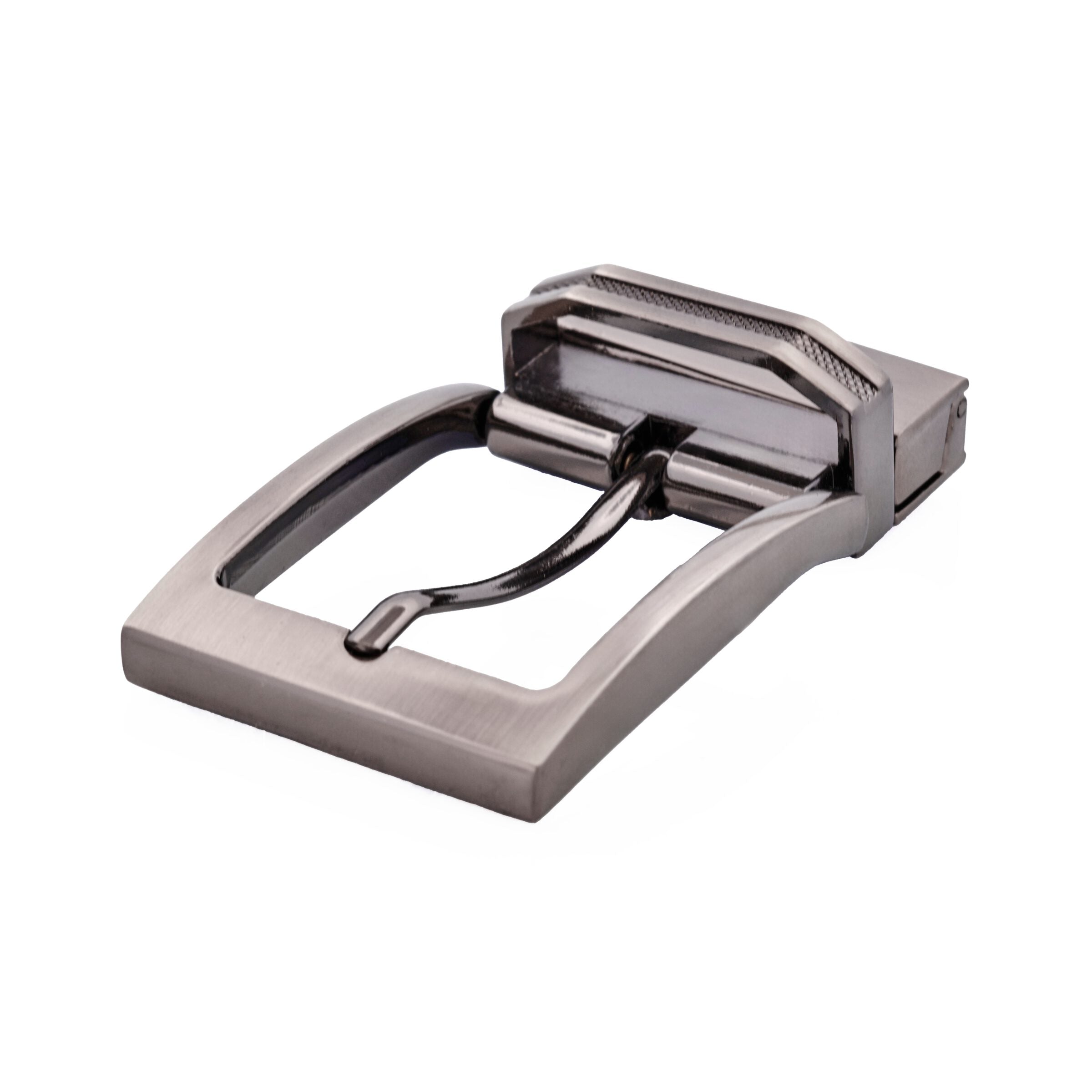 Light Brushed Gun Metal Belt B