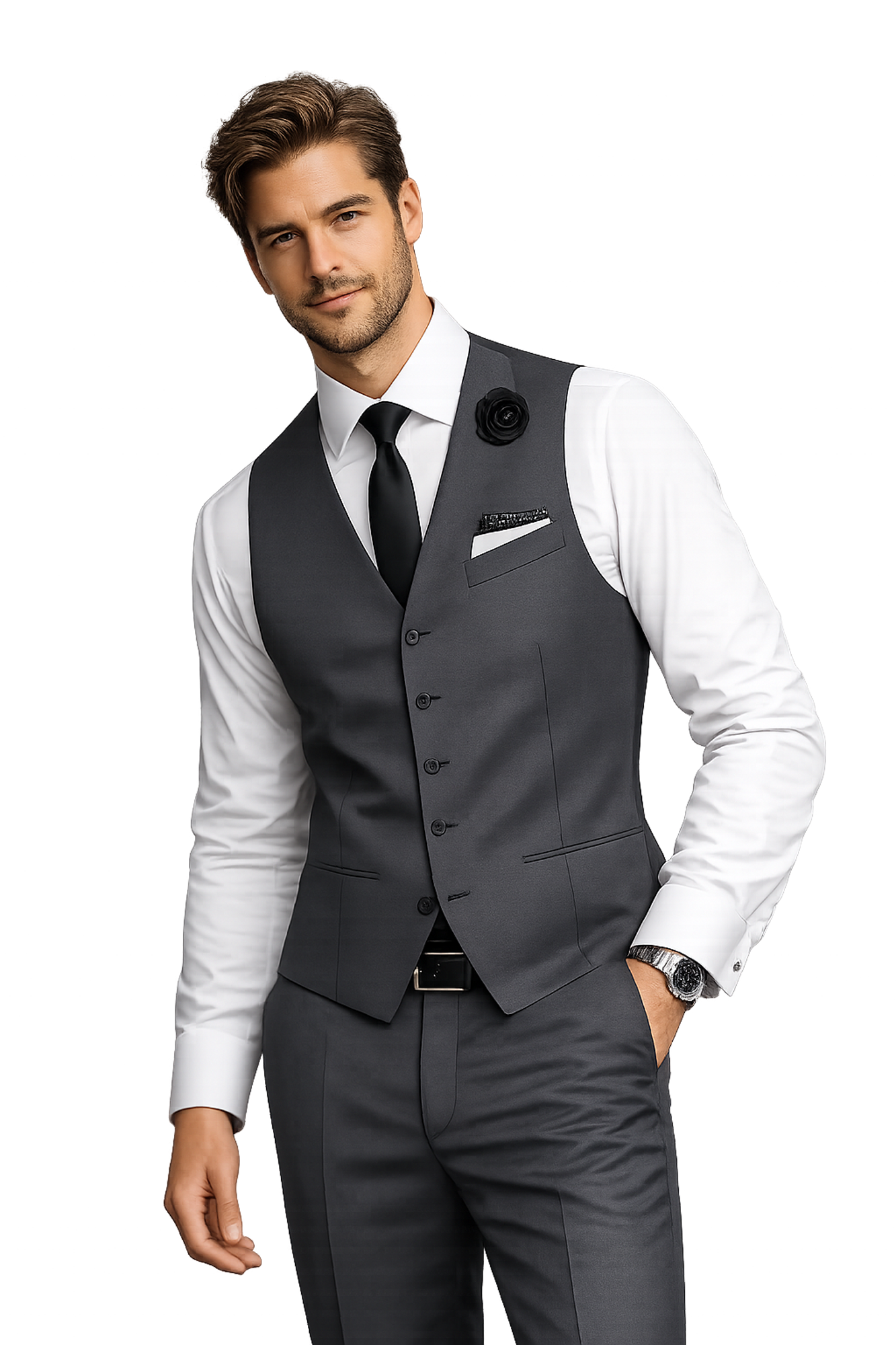 B4-Charcoal Saul Waist Coat

B4 Charcoal Collection by Savile row Our latest Super Hit B4 Charcoal Saul Waist Coat design is back in stock… This ultra-modern suit was a massive hit last sea…
$299.00 AUD