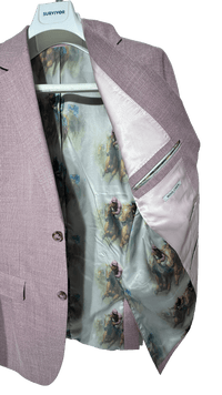 BF Abram Fancy Jacket - Pink / Mint - Harrys for Menswear