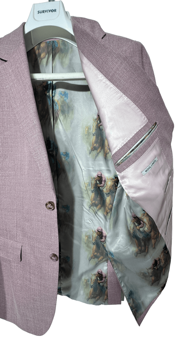 BF Abram Fancy Jacket - Pink / Mint - Harrys for Menswear