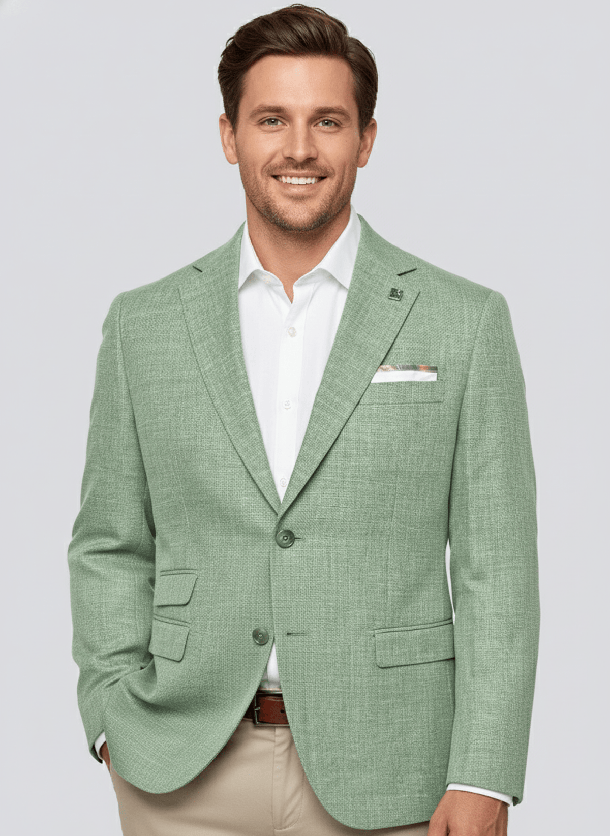 BF Abram Fancy Jacket - Pink / Mint - Harrys for Menswear