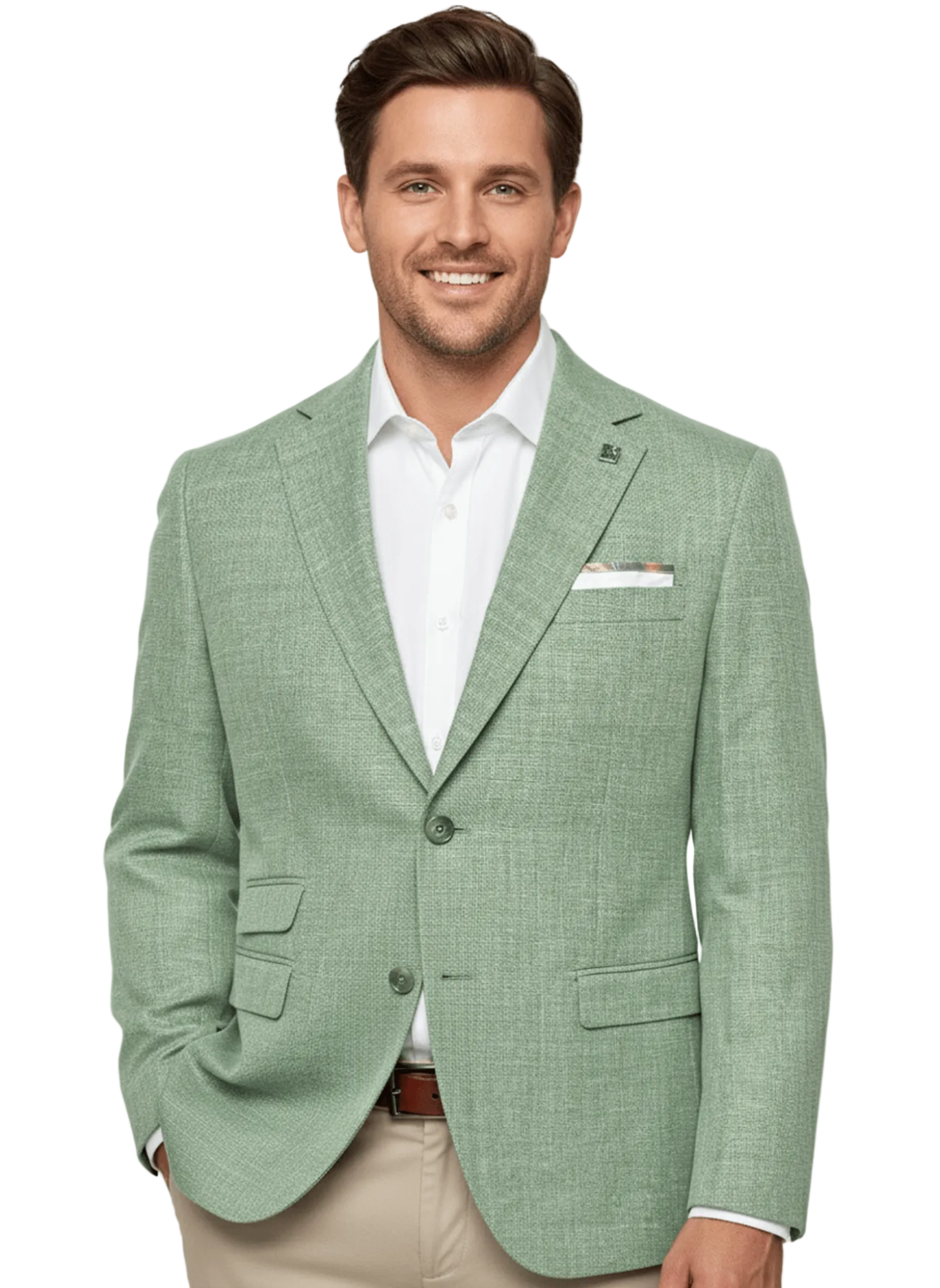BF Abram Fancy Jacket - Pink / Mint - Harrys for Menswear