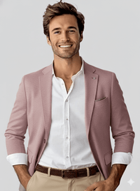 BF Abram Fancy Jacket - Pink / Mint - Harrys for Menswear