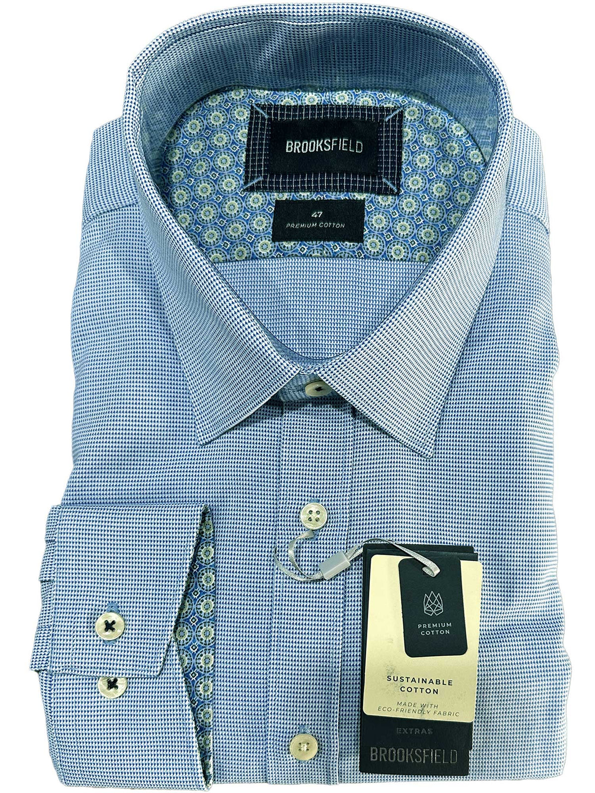 BFC2315- Blue  https://harrysformenswear.com.au/products/bfc1195-brooksfield-luxe-business-shirt-ivory  Limited Stock Only Enjoy the highest quality and impeccable craftsmanship of Brooksfield Luxe shirts, made with the finest fabrics. Our modern and sophisticated designs radiate confidence and add a touch of luxury to any setting. Tailored for the ultimate fit, these shirts are perfect for the professional man and are a…