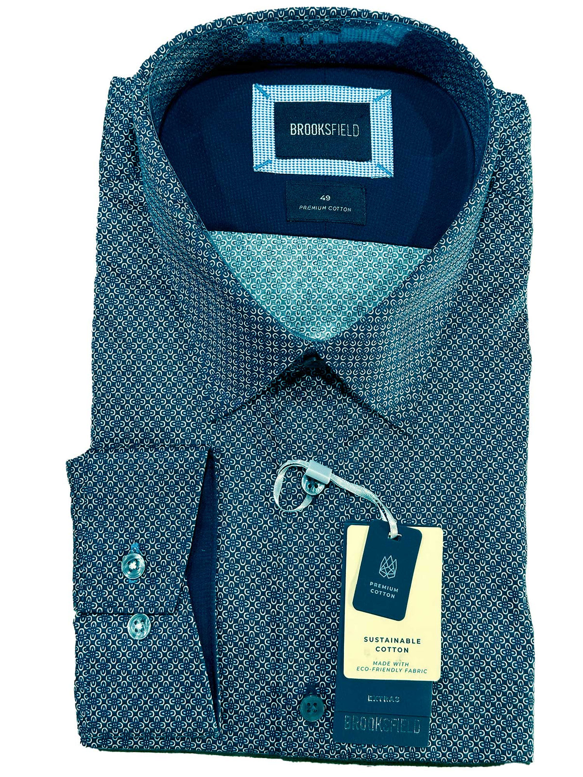 BFC2324- Navy  https://harrysformenswear.com.au/products/copy-of-bfc2315-blue  Limited Stock Only Enjoy the highest quality and impeccable craftsmanship of Brooksfield Luxe shirts, made with the finest fabrics. Our modern and sophisticated designs radiate confidence and add a touch of luxury to any setting. Tailored for the ultimate fit, these shirts are perfect for the professional man and are a…