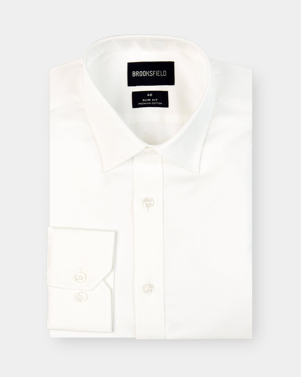 BFC939 - Brooksfield Luxe Business Shirt - Harrys for Menswear