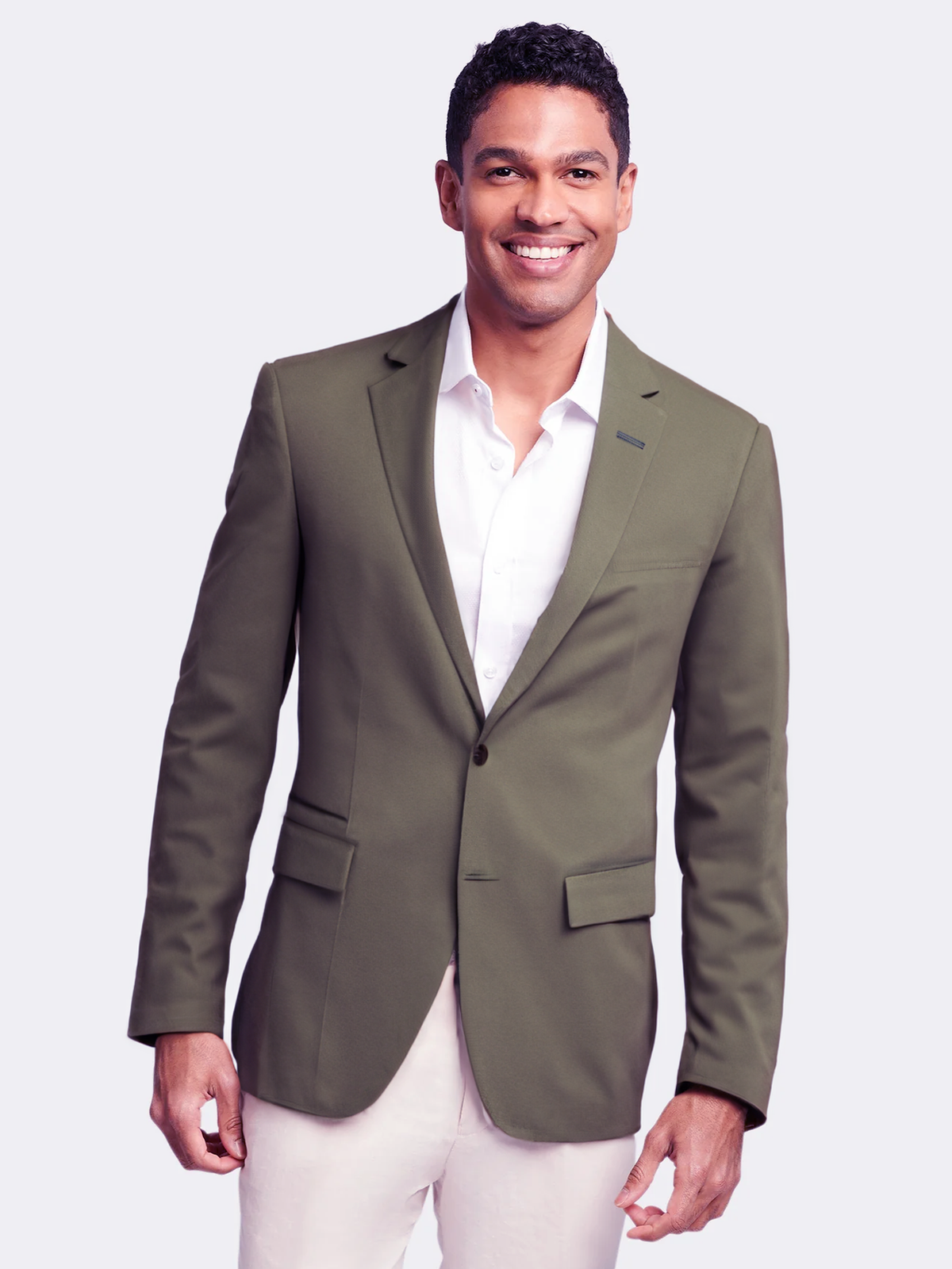 BFU950 Army Blazer  https://harrysformenswear.com.au/products/bfu950-army-blazer  Brookfield Luxe Blazers are expertly crafted with top notch fabrics and construction. This style is modern and sleek with an extra hint of luxury, so you can be sure you'll look sharp in any situation. Our tailored fits are designed to help you look like the professional man you are. Features: Modern fit, Easy Care, 10…
