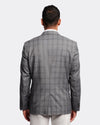 Textured Check Stretch Jacket BFU953 - Harrys for Menswear