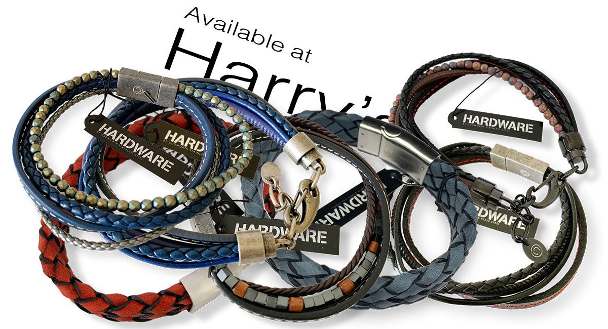 Leather Bracelets - Harrys for Menswear