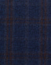 Lyon Blue Wool Jacket - Harrys for Menswear