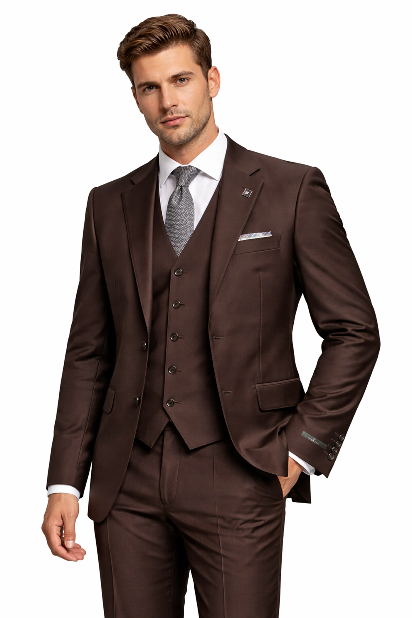 SM4-Clay Abram 3 Piece Suit Jacket Only