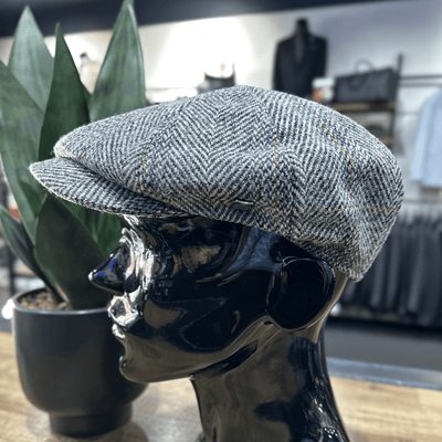 Carloway Harris Tweed Cap - Harrys for Menswear