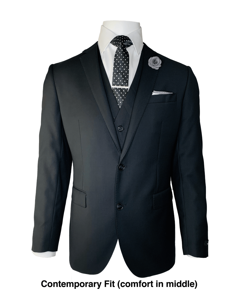 B9 - Abram Suit Jacket - Black - Harrys for Menswear