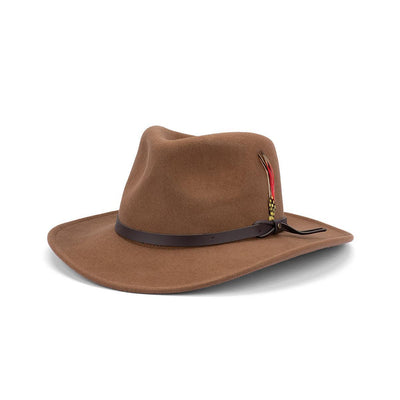 Ziggy - CRUSHABLE WATER REPELLENT AUSTRALIAN WOOL FELT OUTBACK - Harrys for Menswear