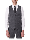 Saul Waist Coat - Herringbone - Harrys for Menswear