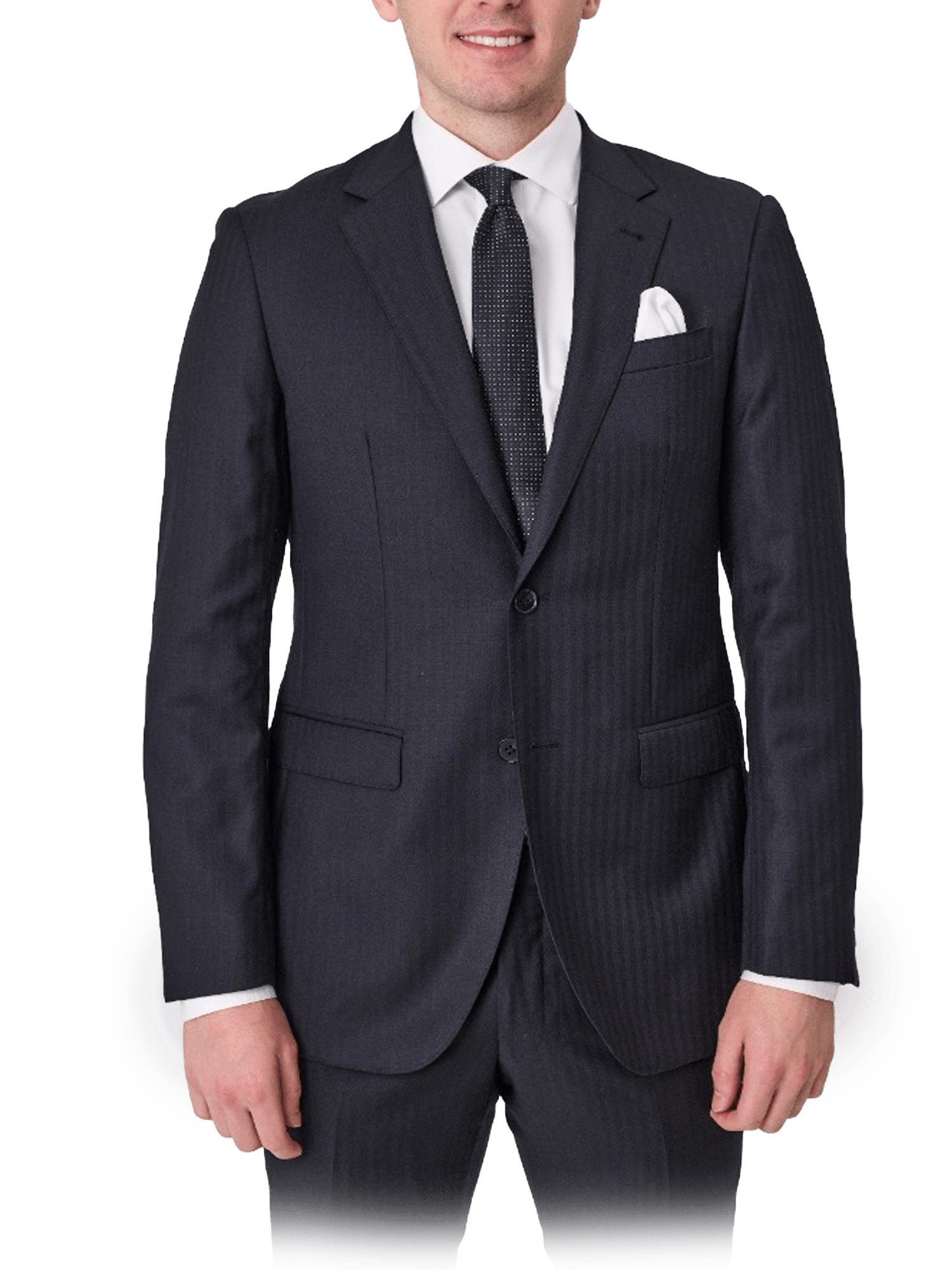 Tasmanian Wool Suit Jacket - Herringbone - Harrys for Menswear