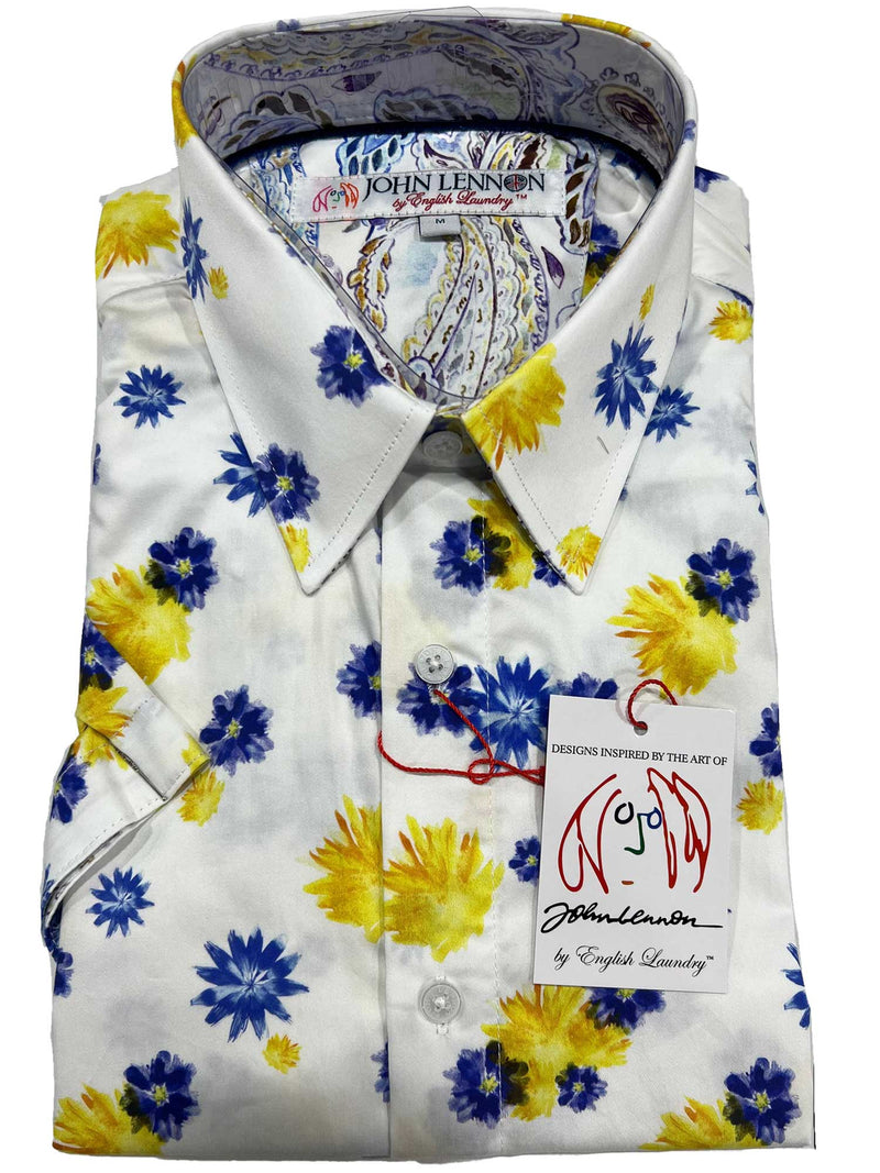 Luton JLW8082 S/S  https://harrysformenswear.com.au/products/luton-jlw8082-s-s  Short-Sleeve Slim Fit by John Lennon All Cotton with a touch of classic detailing that reflects the fashion and sense of John Lennon's uniqueness. Creating harmony and peace with nature, this shirt does in spades. John Lennon for English Laundry….The Sleeping Giant. This is the 10th season Australian retailers have s…