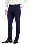 B7- Navy Jesse Slim-Fit Pant