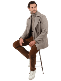 JHJ131 - Padded DB Peacoat Mini - Harrys for Menswear