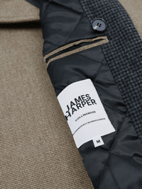 JHJ131 - Padded DB Peacoat Mini - Harrys for Menswear