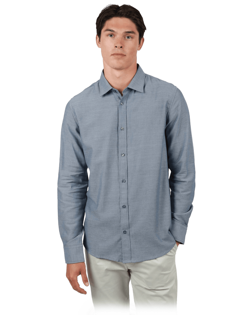 JHS580 - Herringbone Shirt - Harrys for Menswear