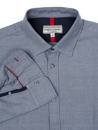 JHS580 - Herringbone Shirt - Harrys for Menswear
