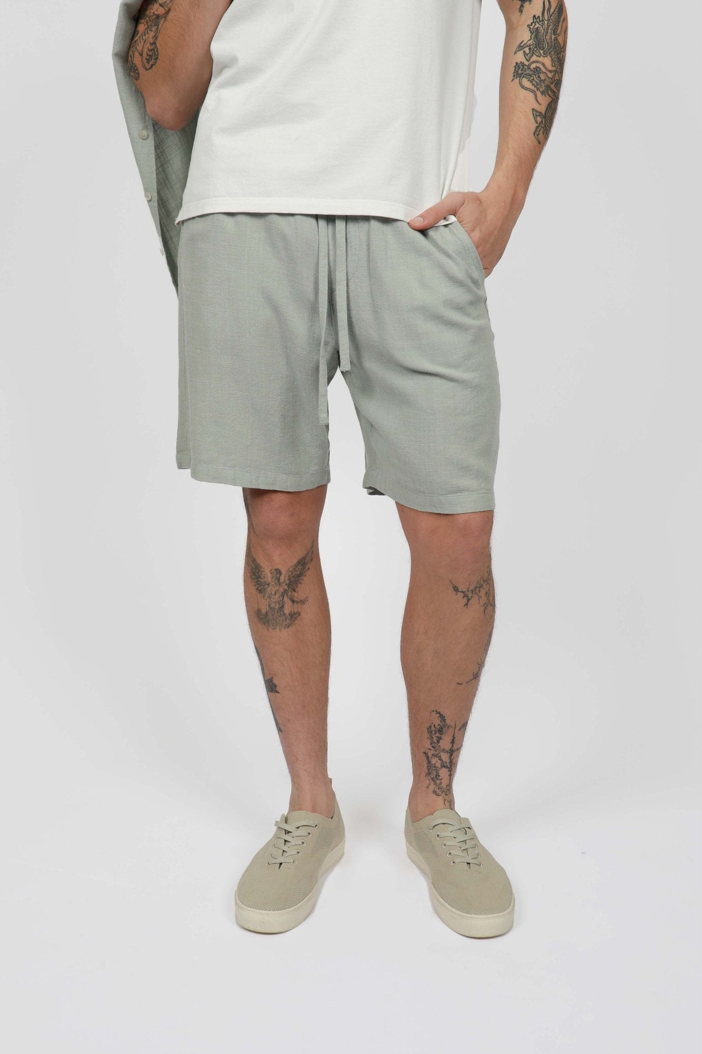 JHSH33 - Linen Shorts - Harrys for Menswear