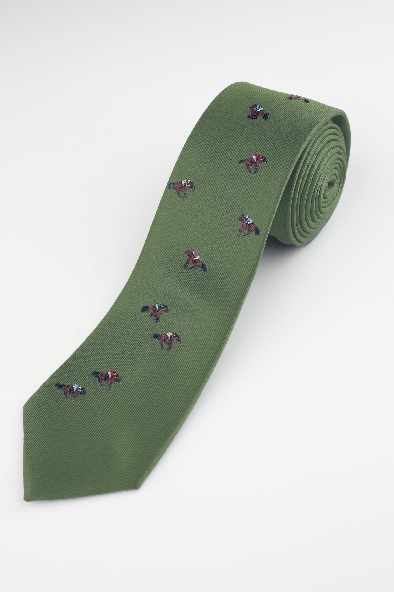 Silk Tie - Horse/Bull - Harrys for Menswear