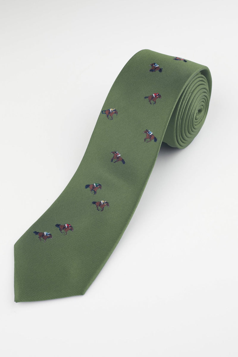 Silk Tie - Horse/Bull - Harrys for Menswear