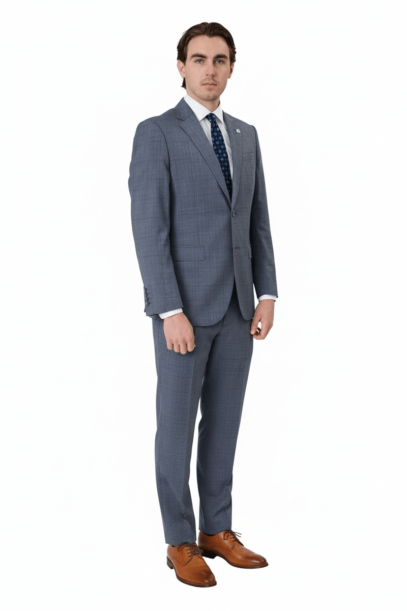 M4 - Grey Checkered Suit Jacket Men's | Harrys for Menswear - Harrys for Menswear