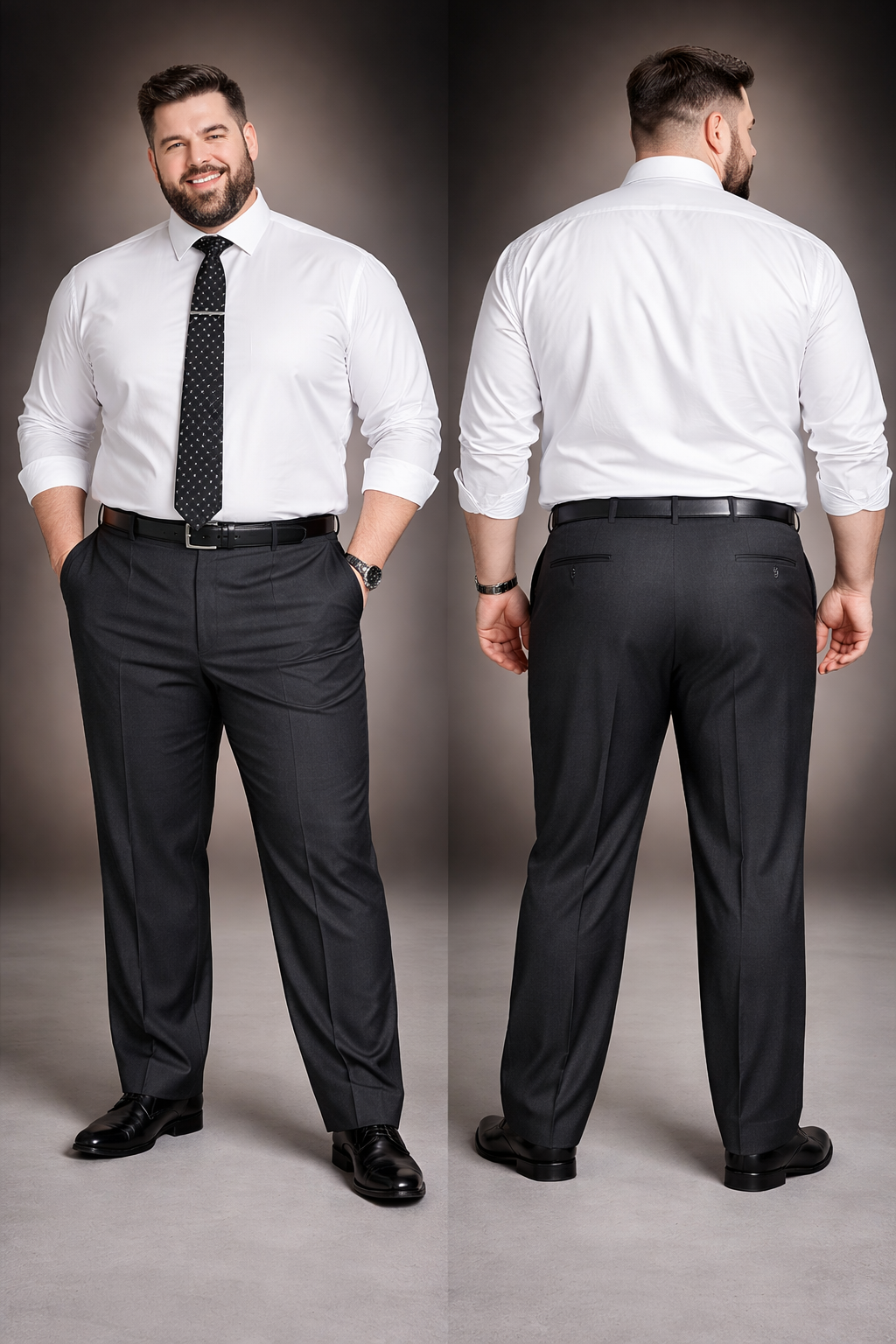 B9 Rich Black Joshua Pant