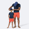 Coral & Lime Palm - Harrys for Menswear