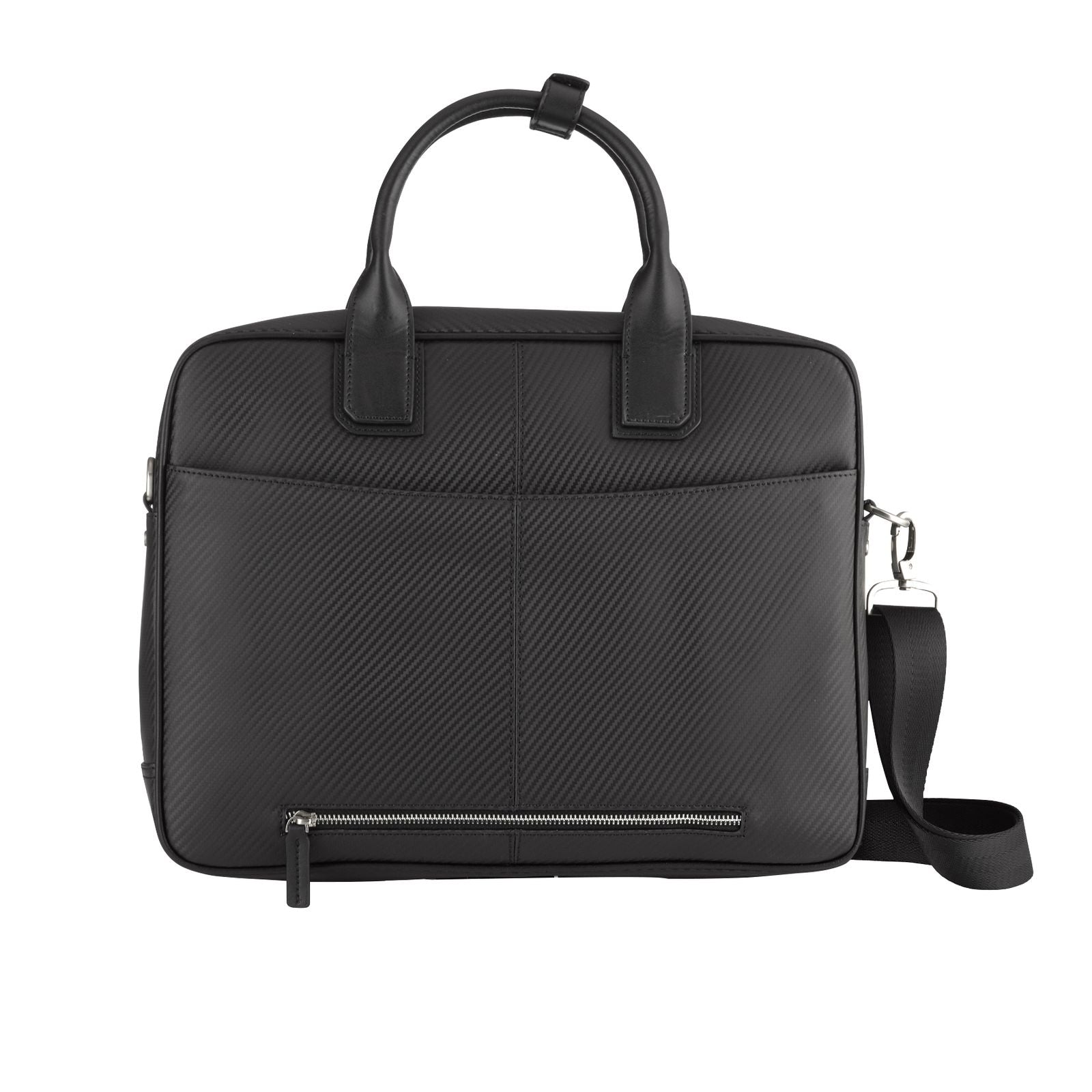 Carbon Fibre Leather Bag