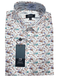 S - 516 Short Sleeve Kombi Cotton - Harrys for Menswear
