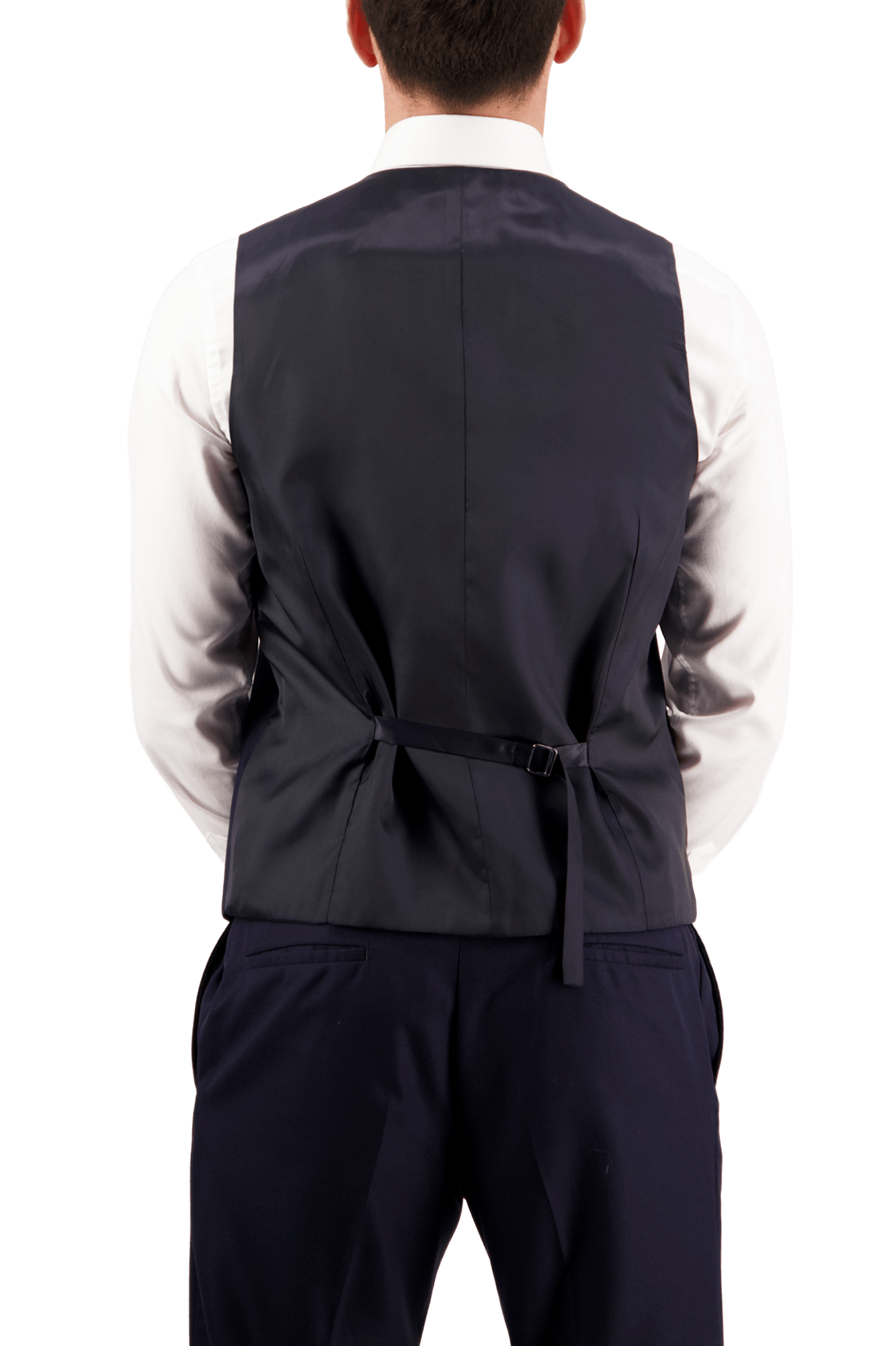 X7 Navy Saul Waist Coat - Harrys for Menswear