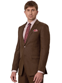 Savile Row Linen Three Piece Suit. Made to perfection as only savile row knows how. Now available at Harrys for Menswear 