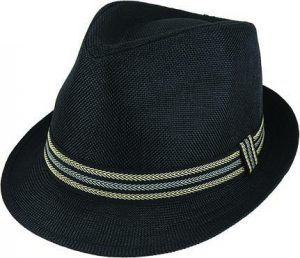 Classic Trilby Hat -SM519 By Dot & Co  https://harrysformenswear.com.au/products/polyester-trilby-hat  This practical best selling Dot & Co. by Avenel trilby hat will keep you stylish this summer. Featuring a woven polyester crown and brim , finished with a stripe ribbon band. This essential summer hat style with its basic, yet popular design is made for almost every outing and look. This hat is extremely durable, fashi…