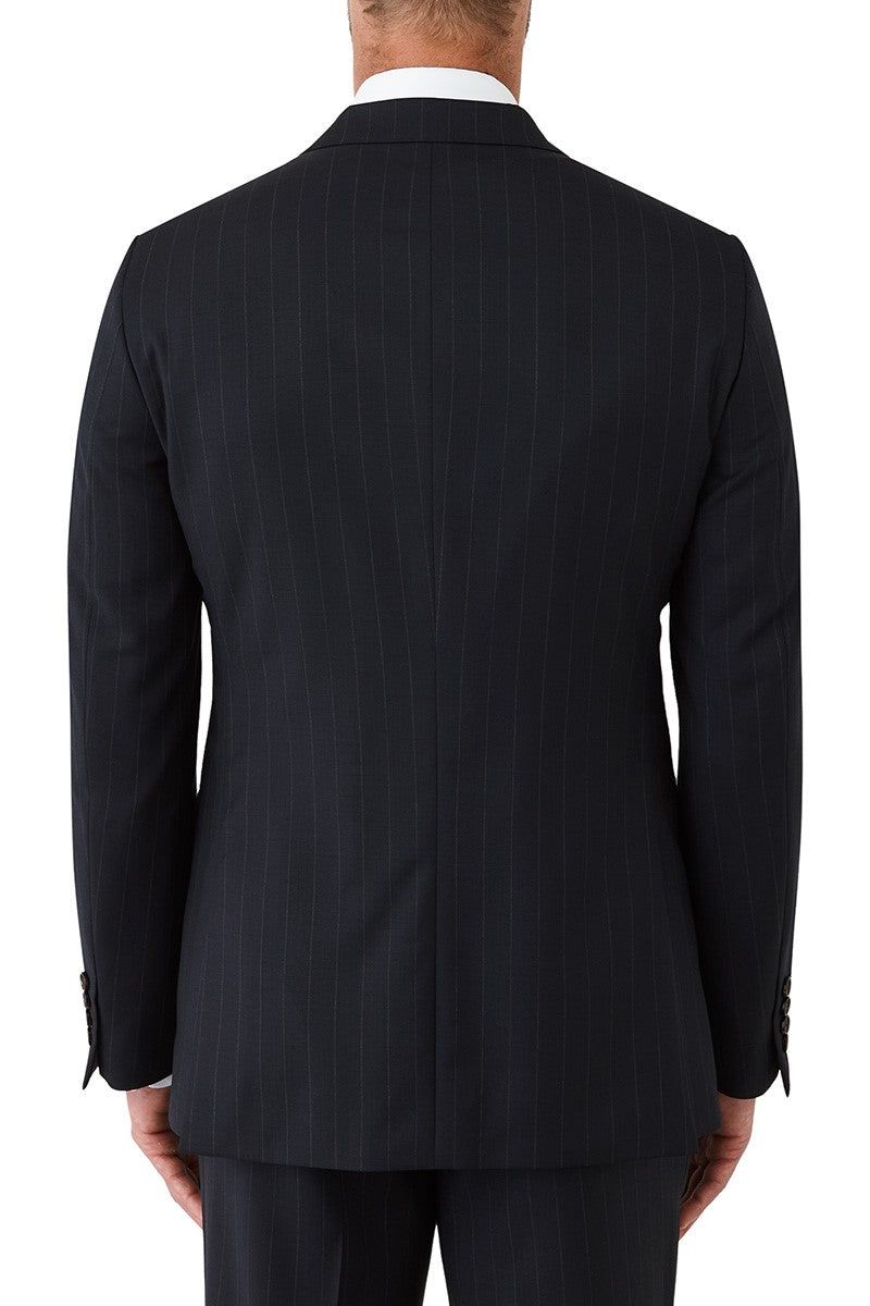 Convoy 2 Piece Pinstripe Suit by Joe Black