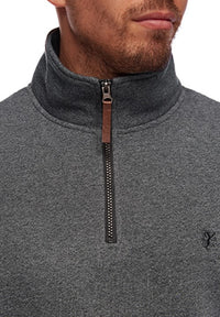 Stirling -  Zip front Polo Sweat
