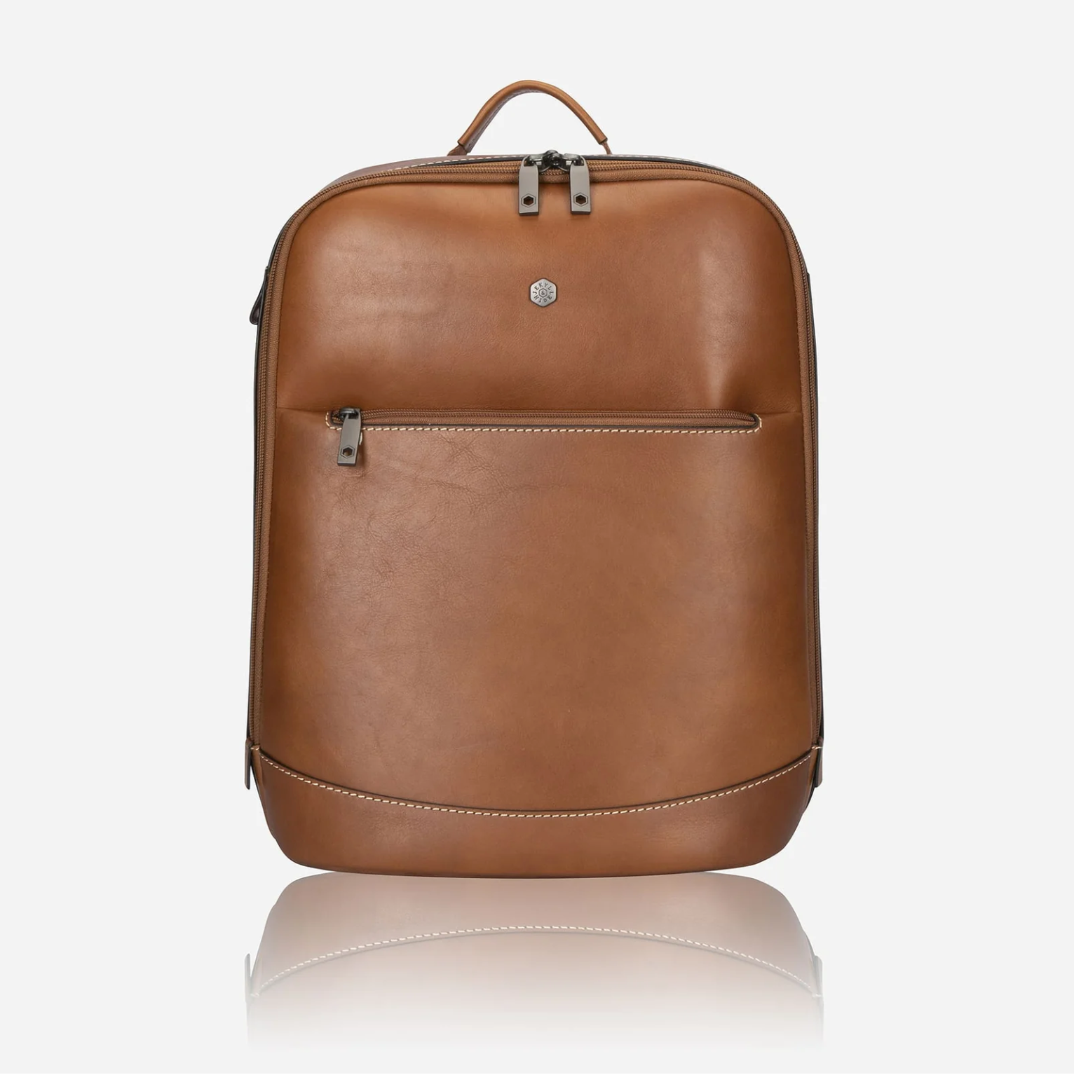 Montana Leather Laptop Backpack-7005MOCLG